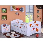 Otroška postelja Happy babies Kužek in mucek 18